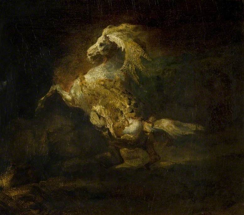 Grey Horse Gericault, Theodore